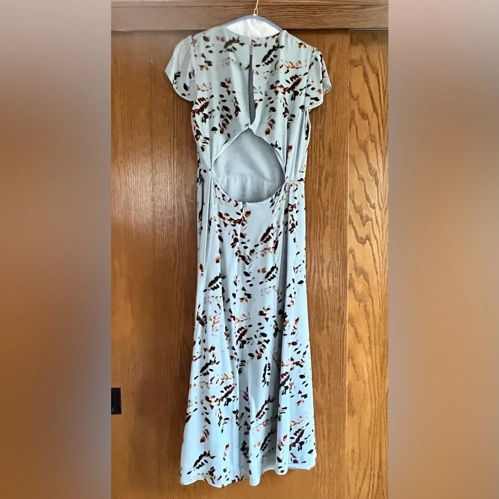 Reiss Livia Blurred Floral Midi Dress - Picture 10 of 16